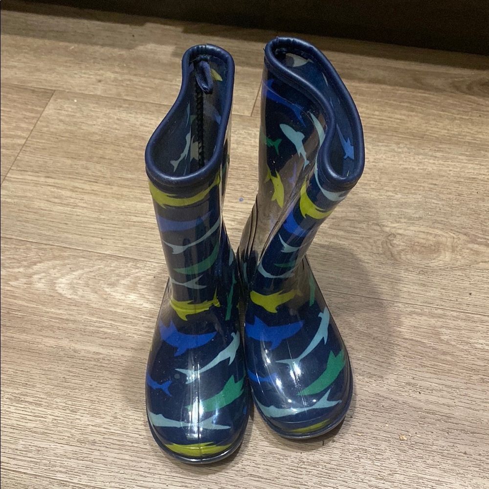 Carter's Kids Blue Shark Boots